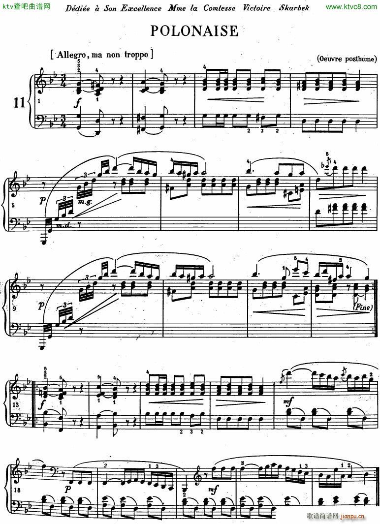 Chopin Polonaise Gminor(V)1