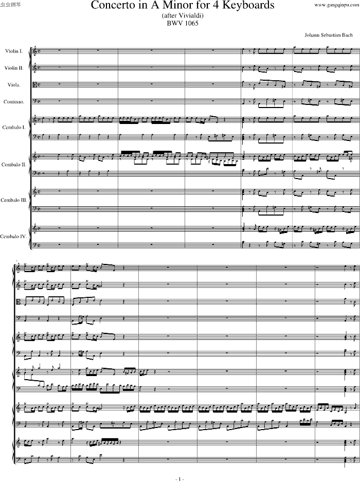 Iمf(xi) BWV1065(V)1