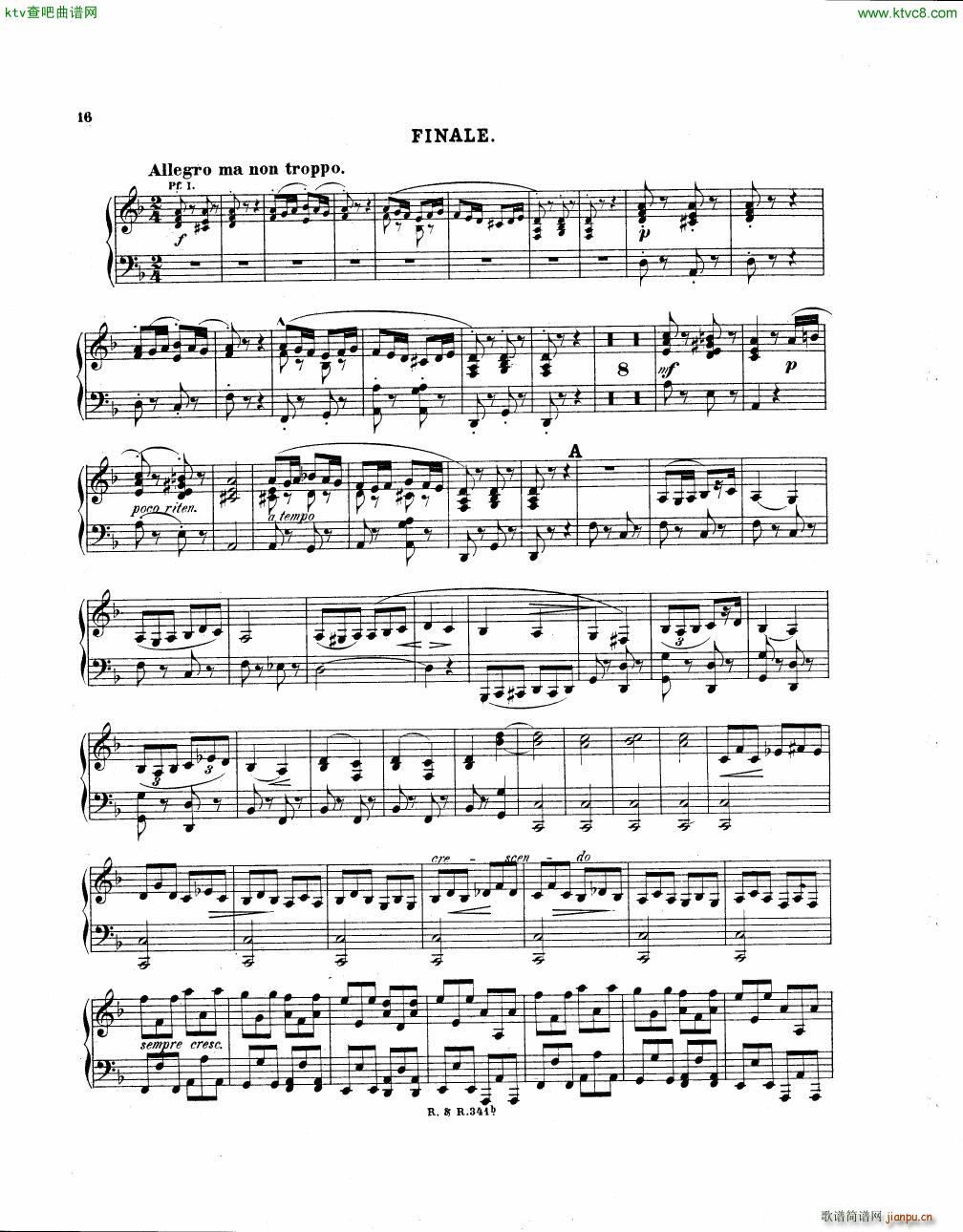 Brull Sonata 2 pianos Op 21(V)38