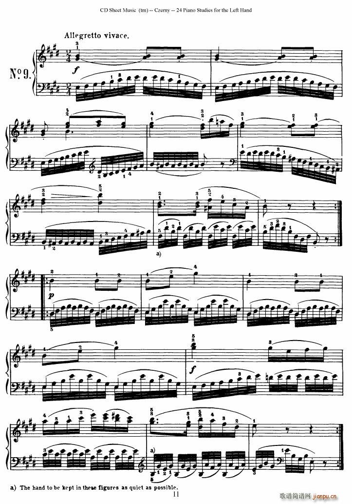 Left Hand Etudes(V)11