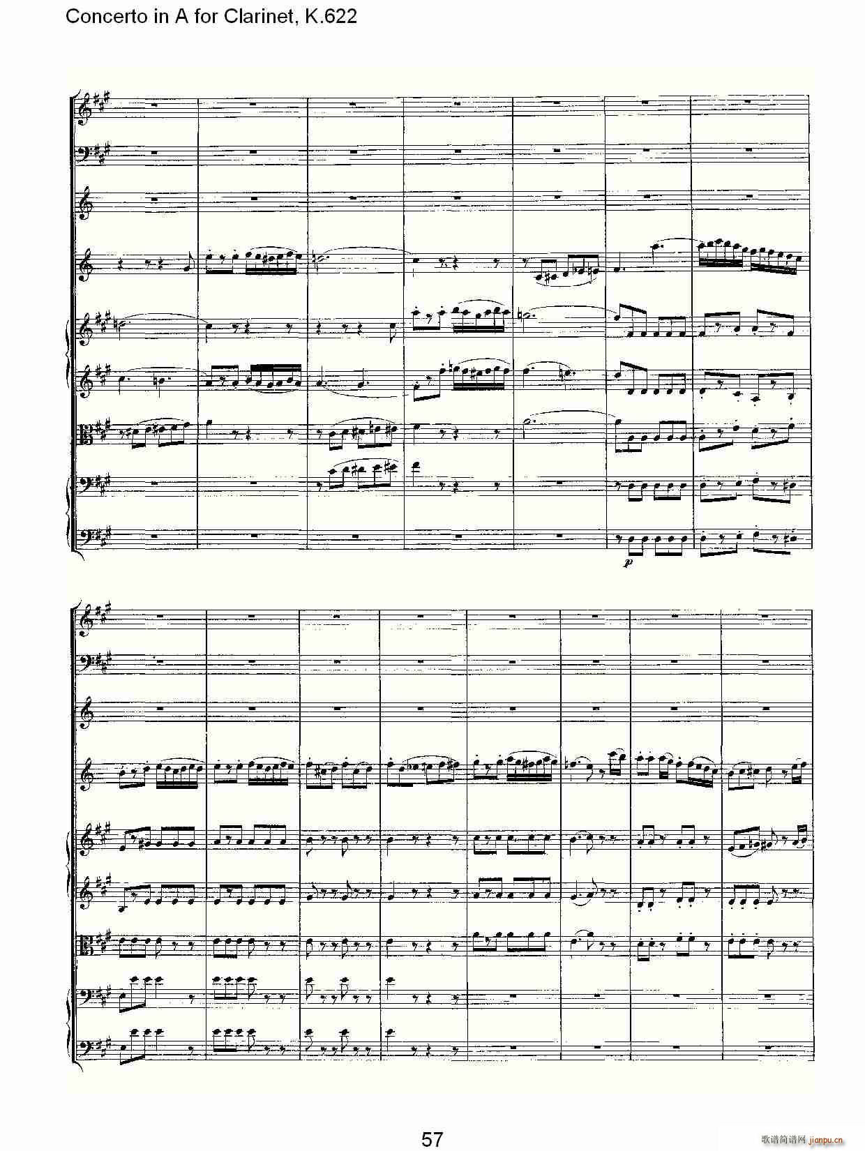 Concerto in A for Clarinet, K.622(λɹV)29