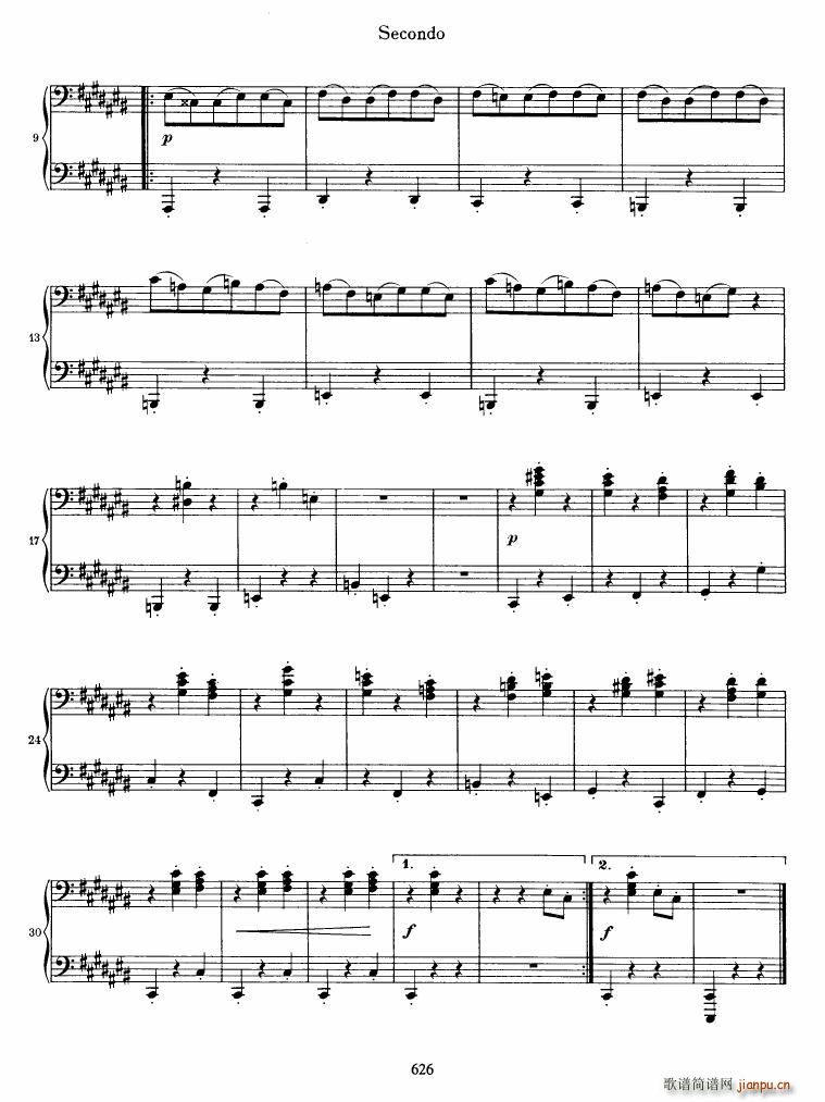 Brahms op 39 Waltzes(V)8