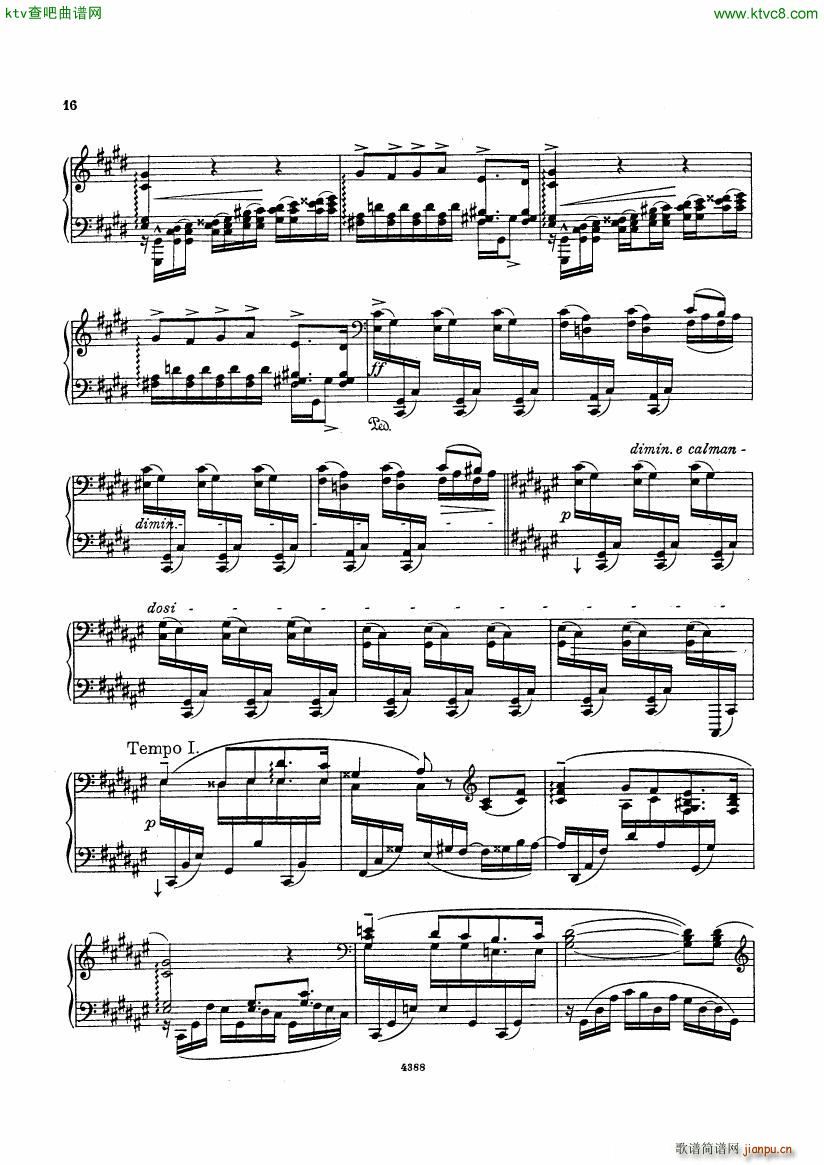 Bortkiewicz Op29 12 Etudes Nouvelles Book 1(V)15