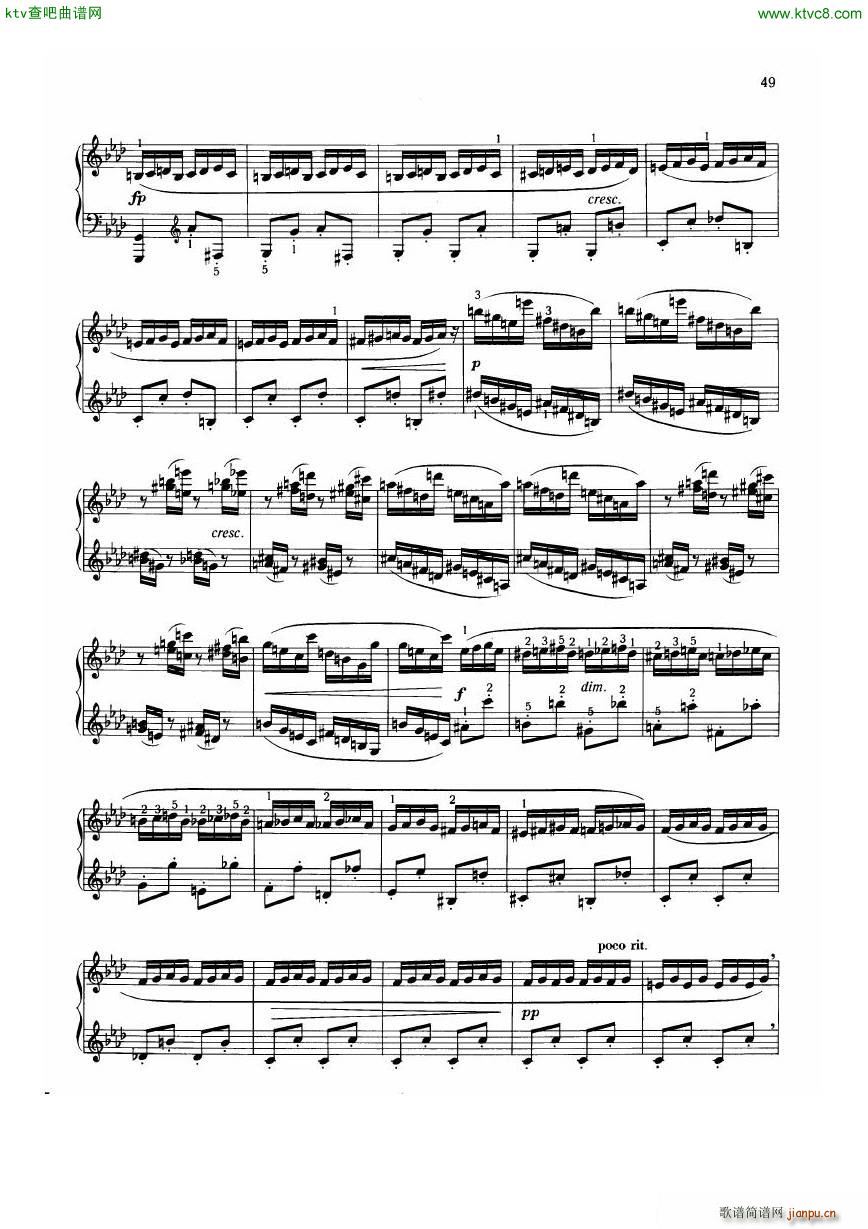 Dohnanyi Etude Op 28 6(V)6