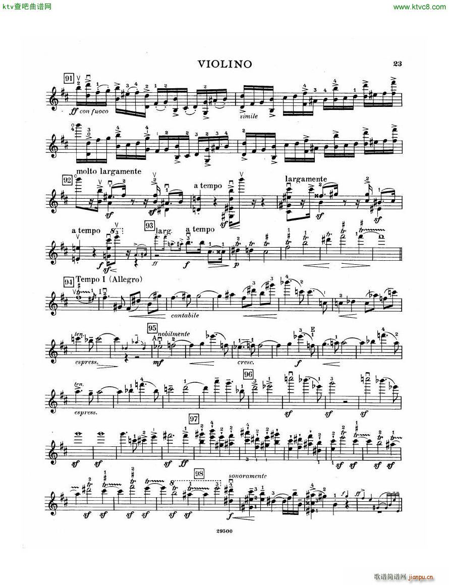 Elgar Violin Concerto Vn(V)23