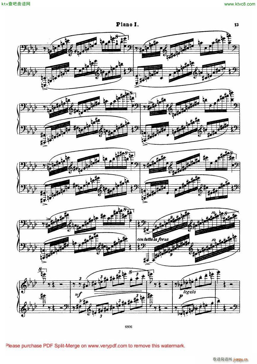 Arensky op 23 Suite No 2 Silhouettes(V)14