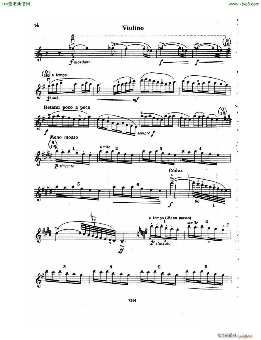 Debussy Violin Sonata Vn(V)14