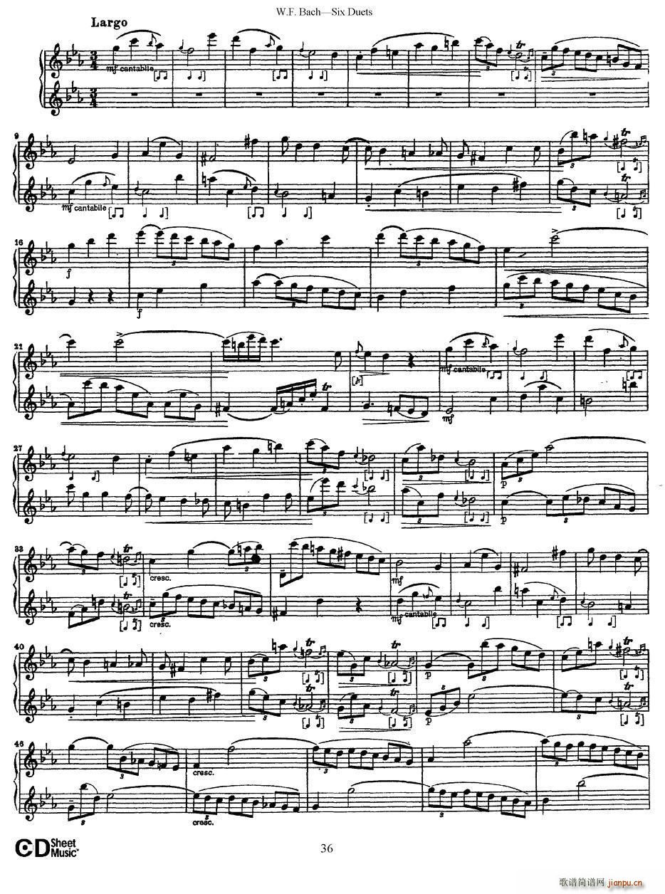 Six Duets(ָV)7