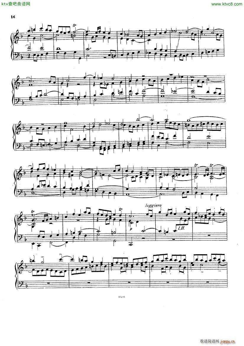 Bach D Albert Prelude Toccata and fugue in f major(V)9