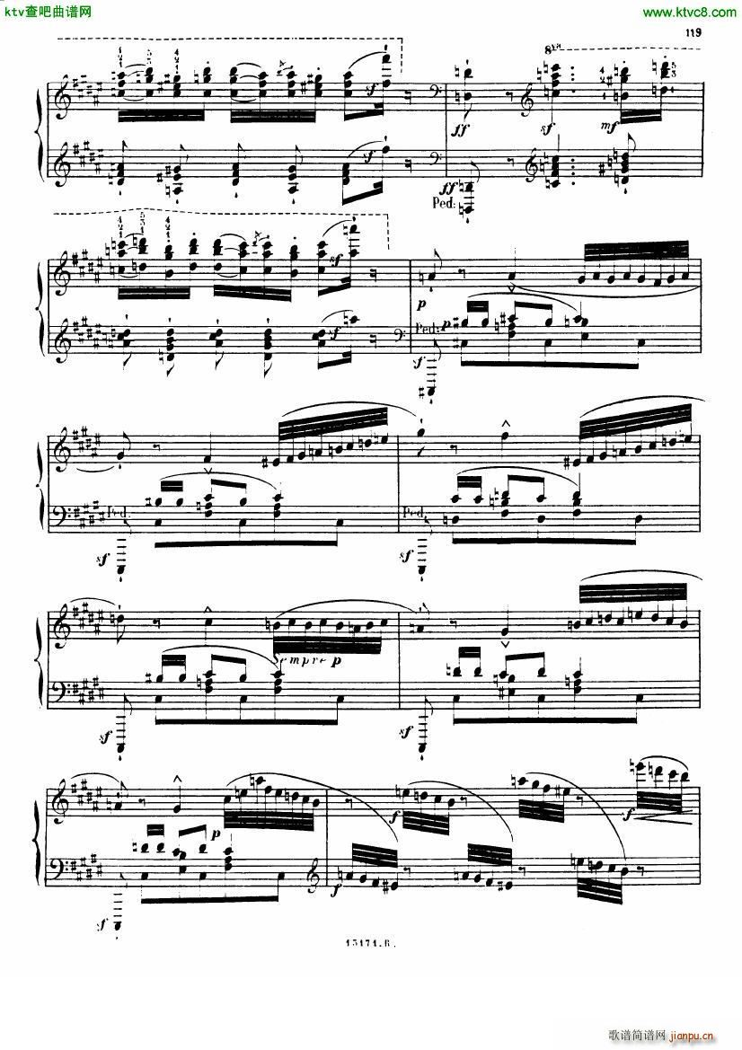 Alkan op 39 12 Etudes in Minor Keys no 10(V)28