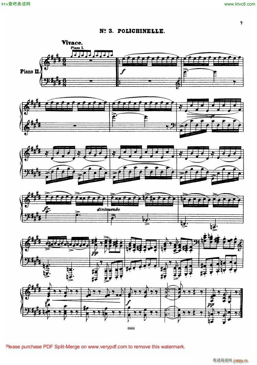 Arensky op 23 Suite No 2 Silhouettes(V)28