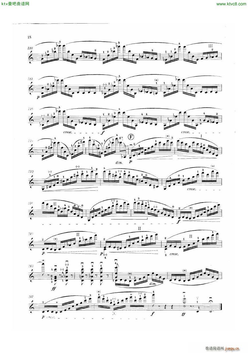 H W Ernst 6 Polyphonic Studies(V)17