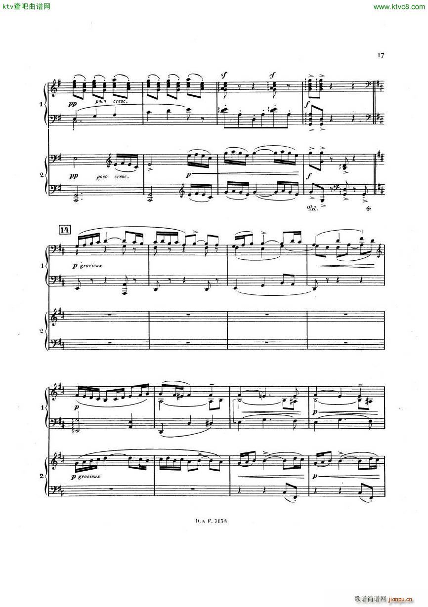 busser debussy Petite Suite 2P(V)17