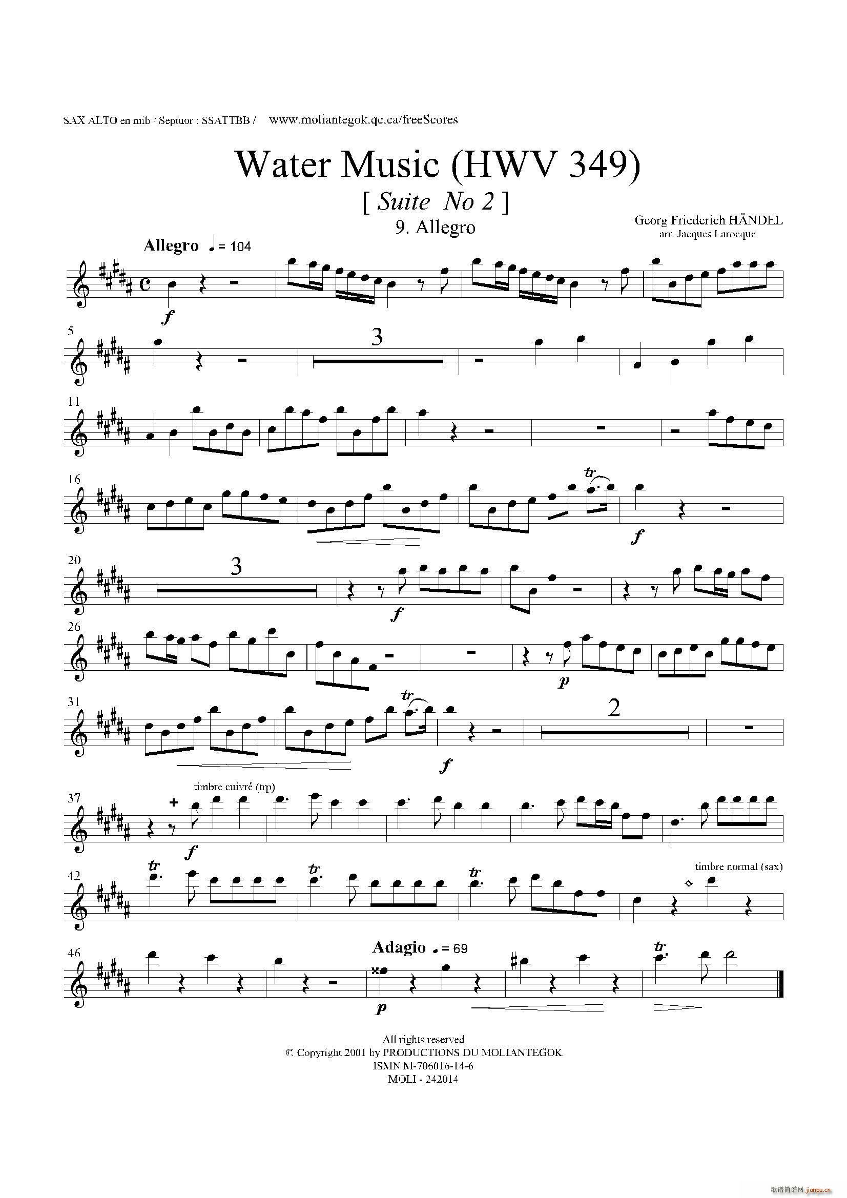 Water Music HWV 349 No 2 _˹(ʮּ)1