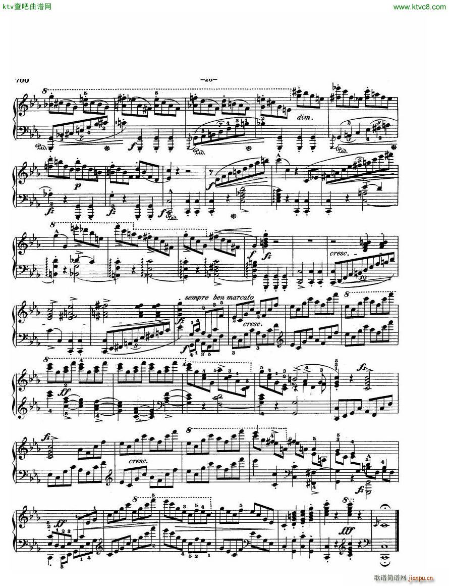 Chopin Sonata in C minor op 4(V)26