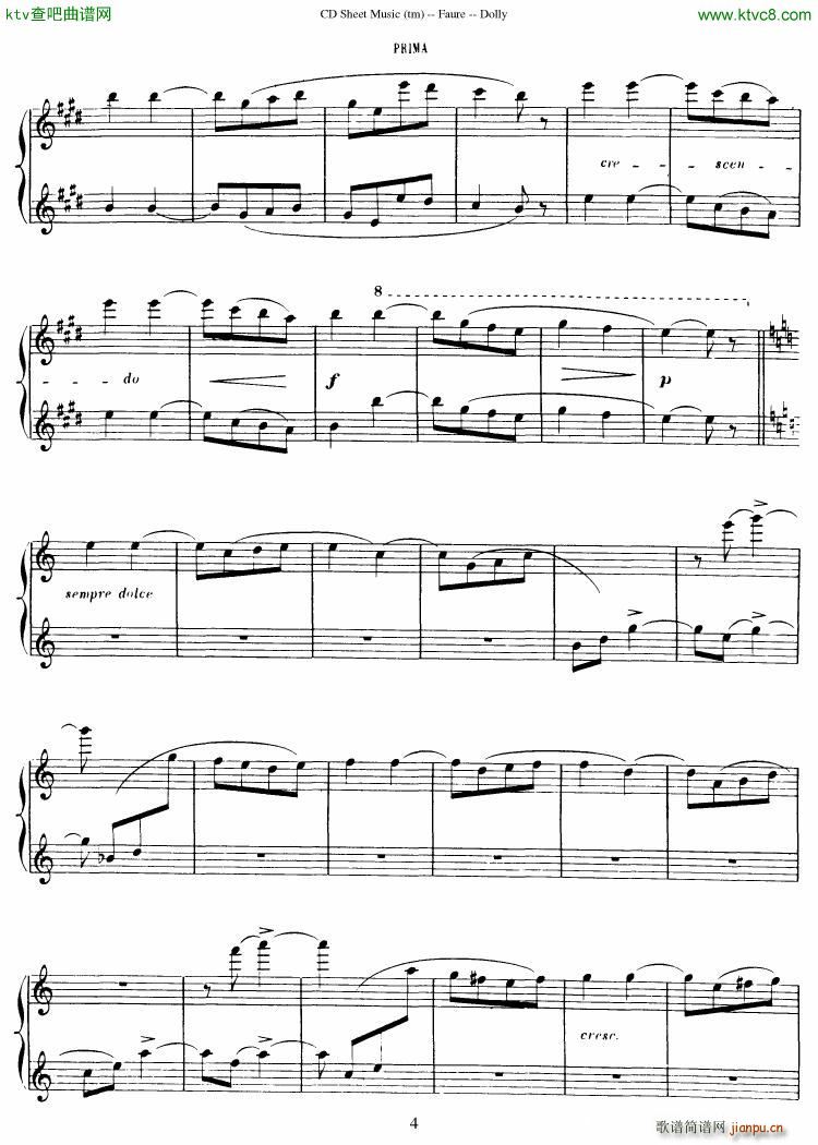 Faur op 56 Dolly Suite(V)5