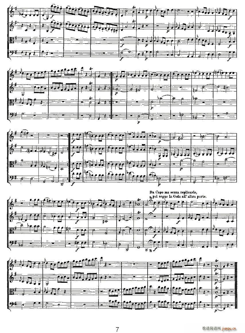 Quartet No 1 in G Major K 80 G{(dio)һҘ(l)(V)7