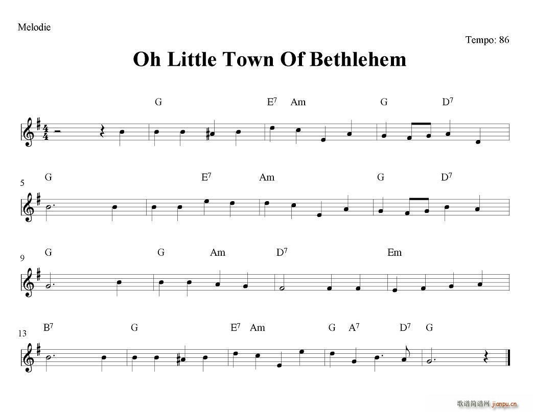 Oh Little Town Of Bethlehem(V)1