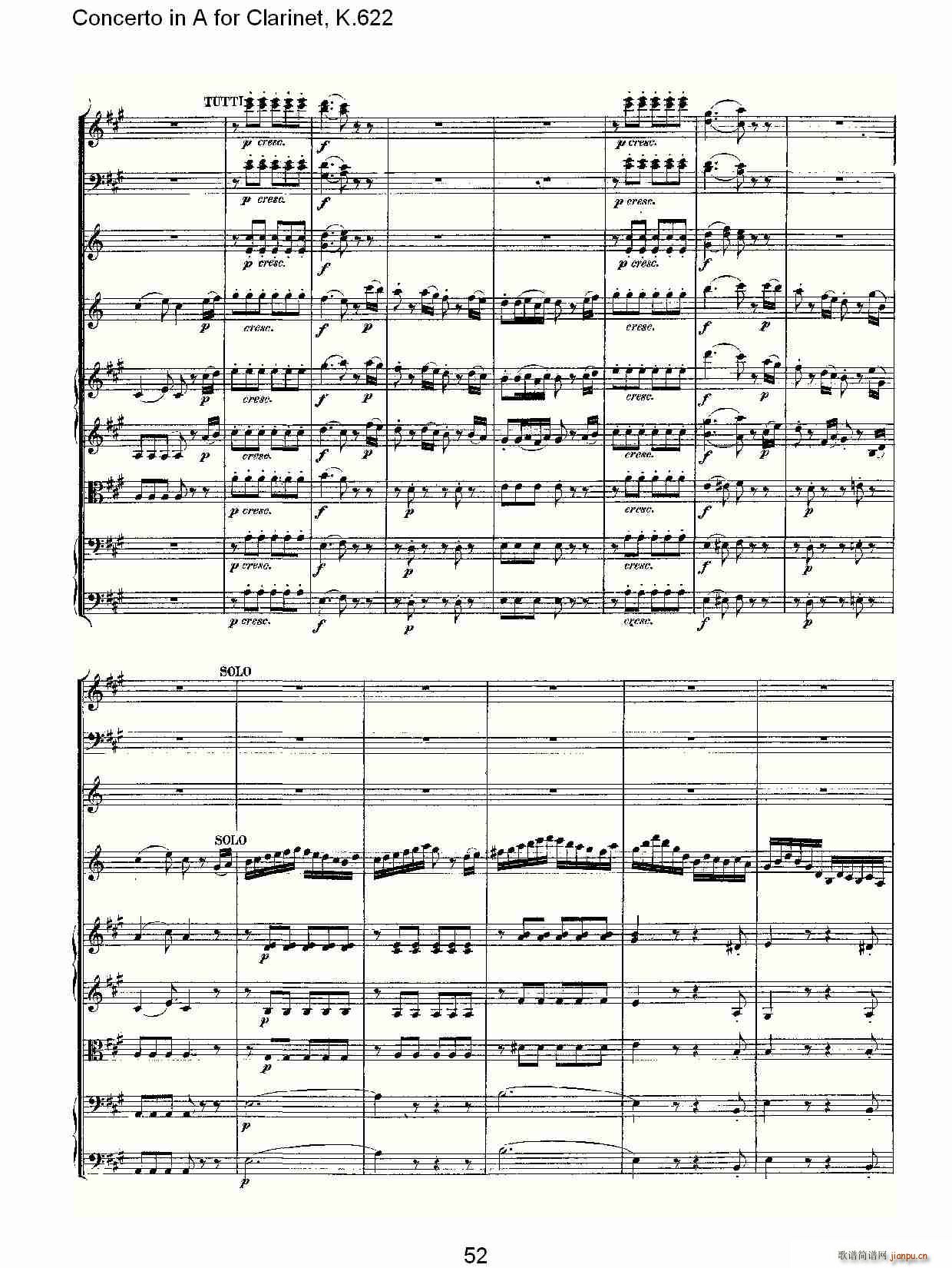 Concerto in A for Clarinet, K.622(λɹV)24