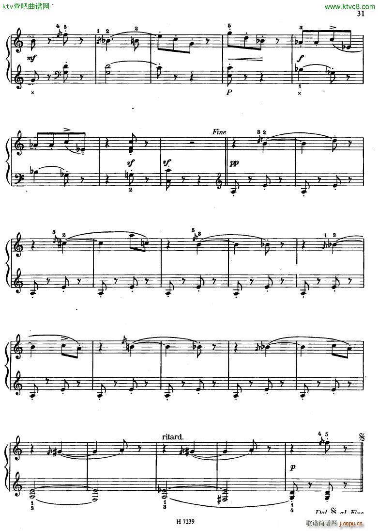 Hurnik piano etudes(V)28