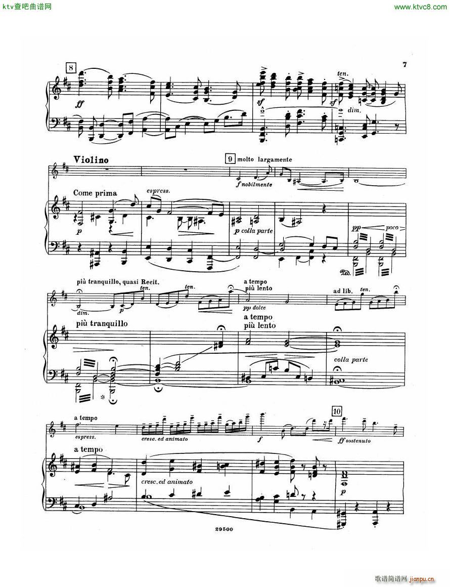 Elgar Violin Concerto Pn(V)5