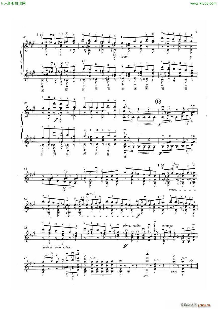 H W Ernst 6 Polyphonic Studies(V)8
