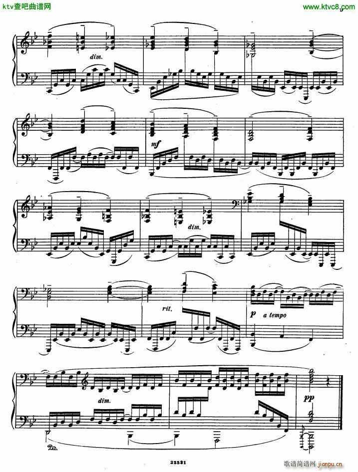 Gliere 25 Preludes op30 Book5(V)7