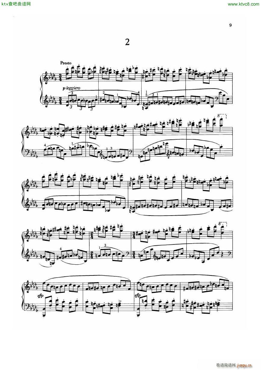 Dohnanyi Etude Op 28 2(V)1