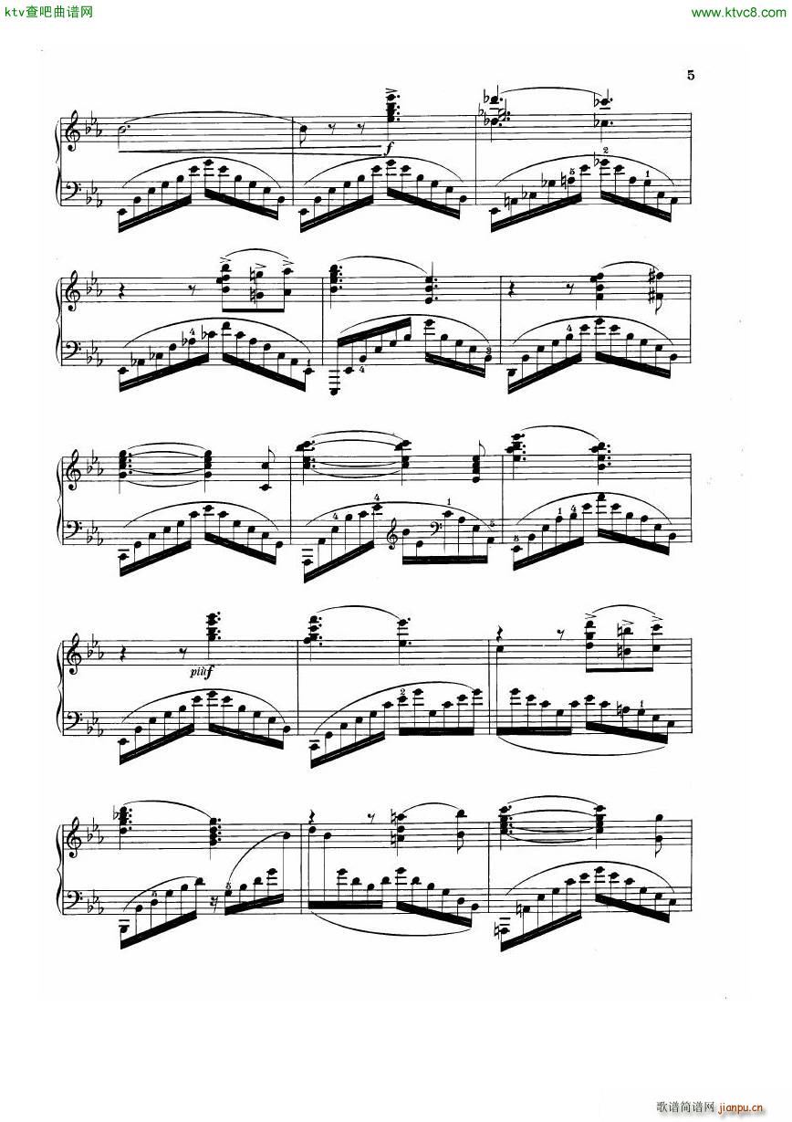 Dohnnyi op 11 Four Rhapsodies(V)43