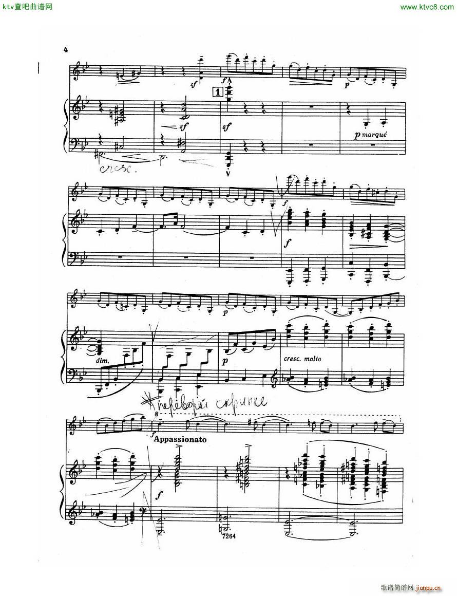 Debussy Violin Sonata Pn(V)3