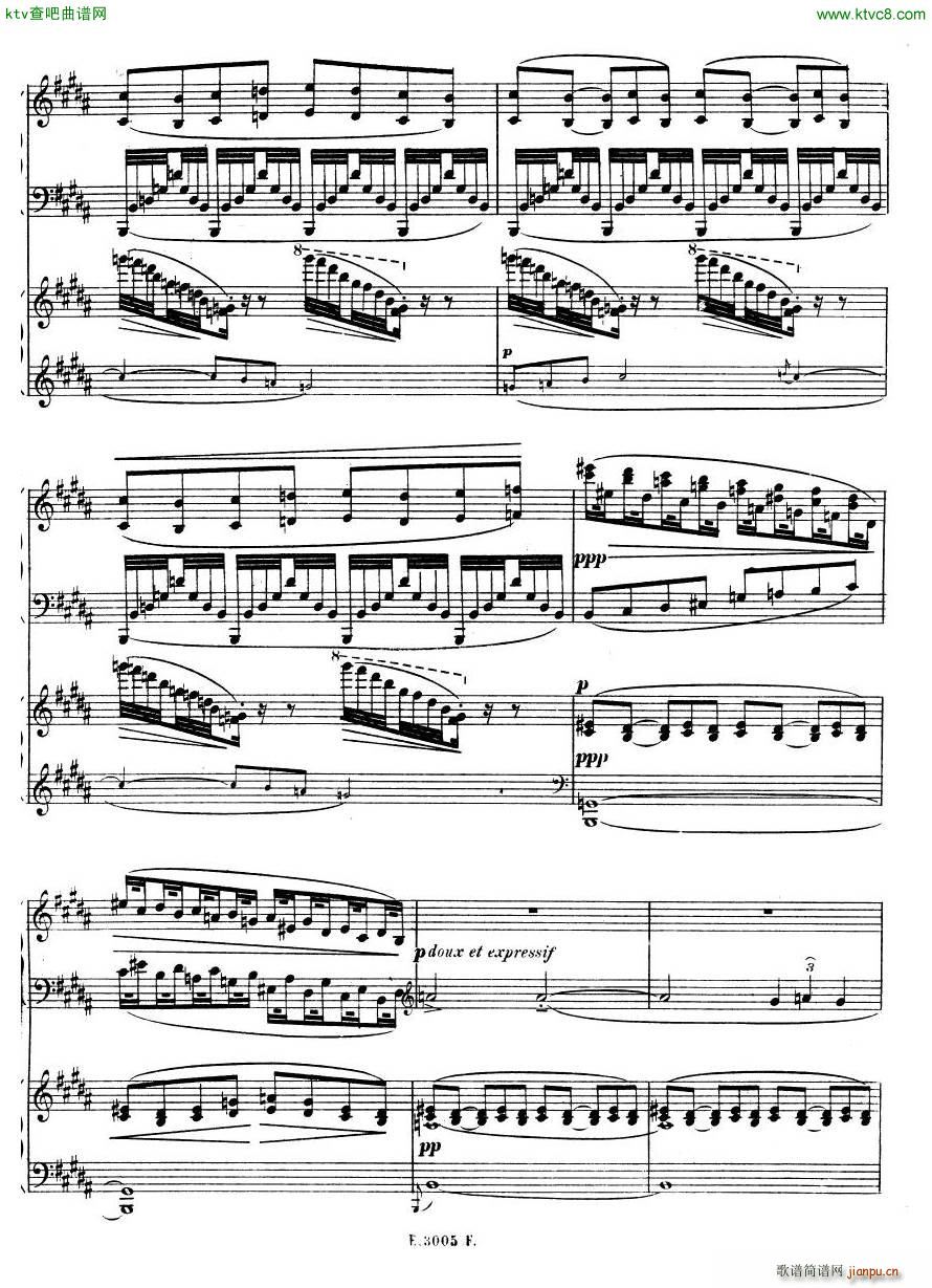 Debussy Ravel 3 Nocturnes 2pno(V)47