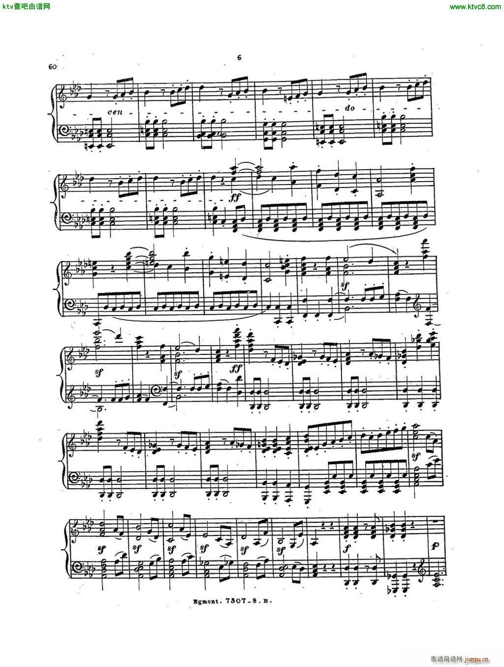 Beethoven op 84 Egmont Overture arr Weiss(V)5