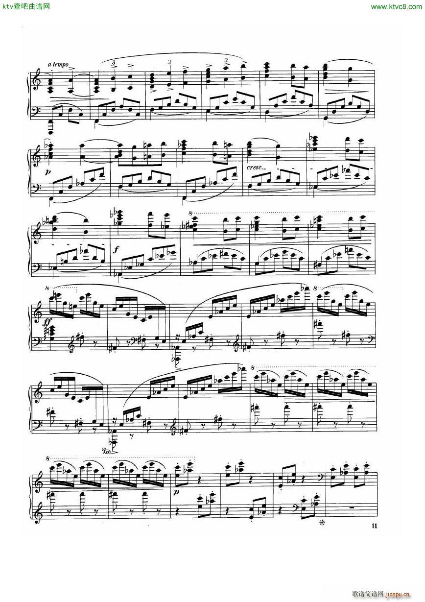 Dohnnyi op 11 Four Rhapsodies(V)38