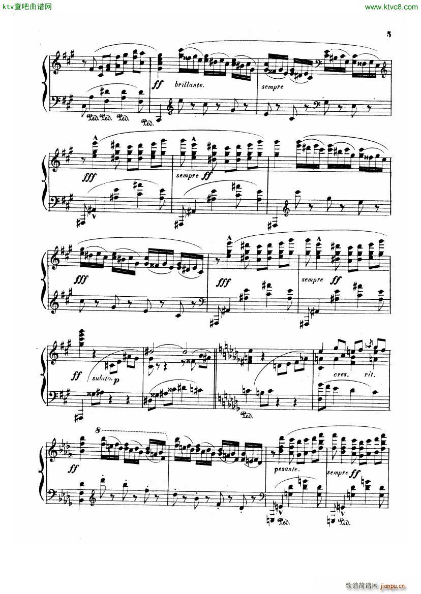 Albeniz op 82 Piano Sonata no 5(V)5