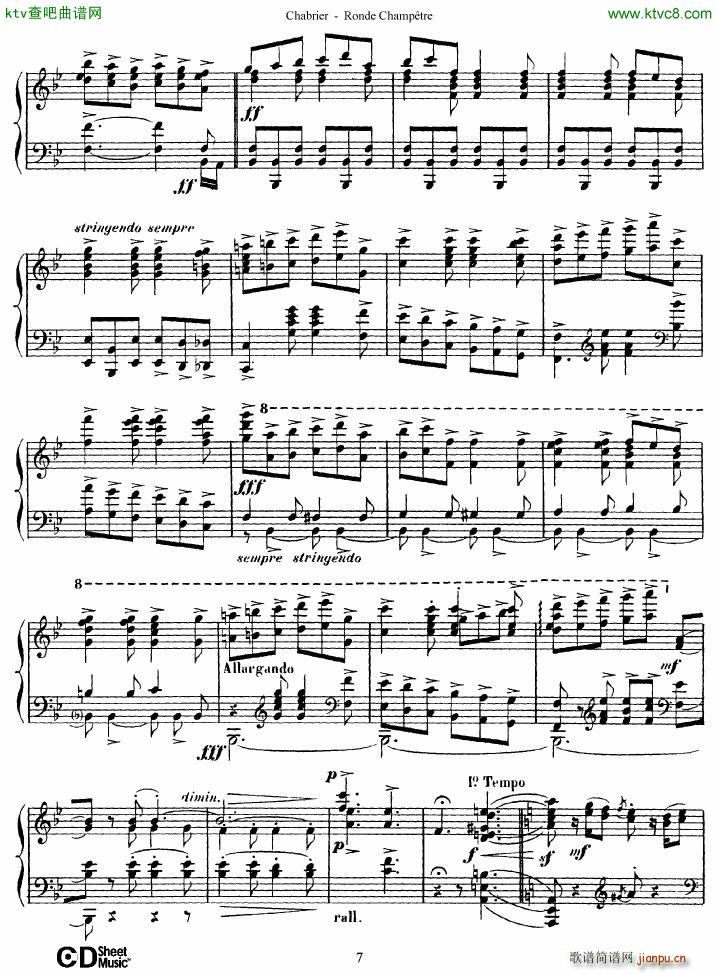Chabrier Ronde Champtre(V)7