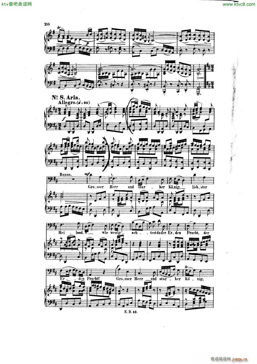 Bach JS BWV 248 Christmas Oratorio No 2 9(V)10