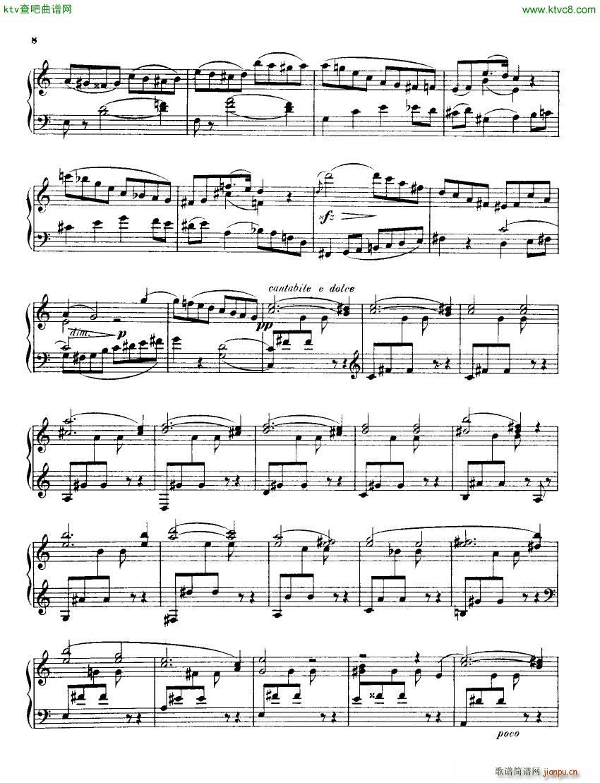 Indy Petite Sonate dans la forme classique op9(V)6