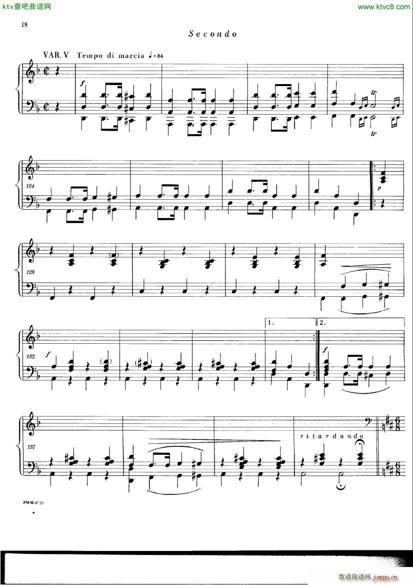 Chopin ekier variations in D(V)16