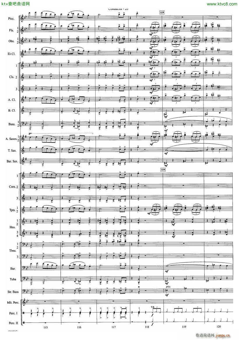 Anderson Sleigh Ride full score(V)21