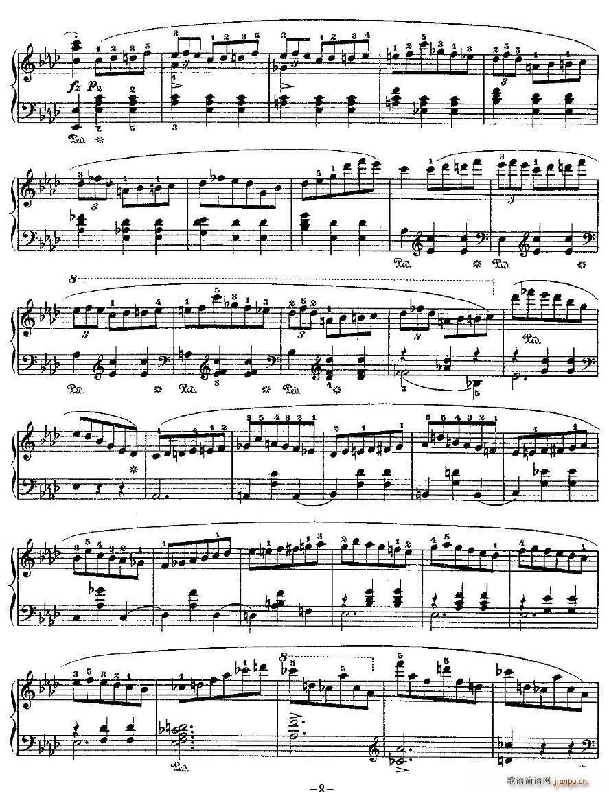valse brillanteOp.34, No.1(ʮּ)8