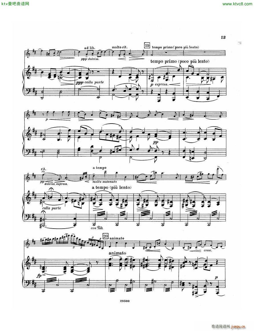 Elgar Violin Concerto Pn(V)11