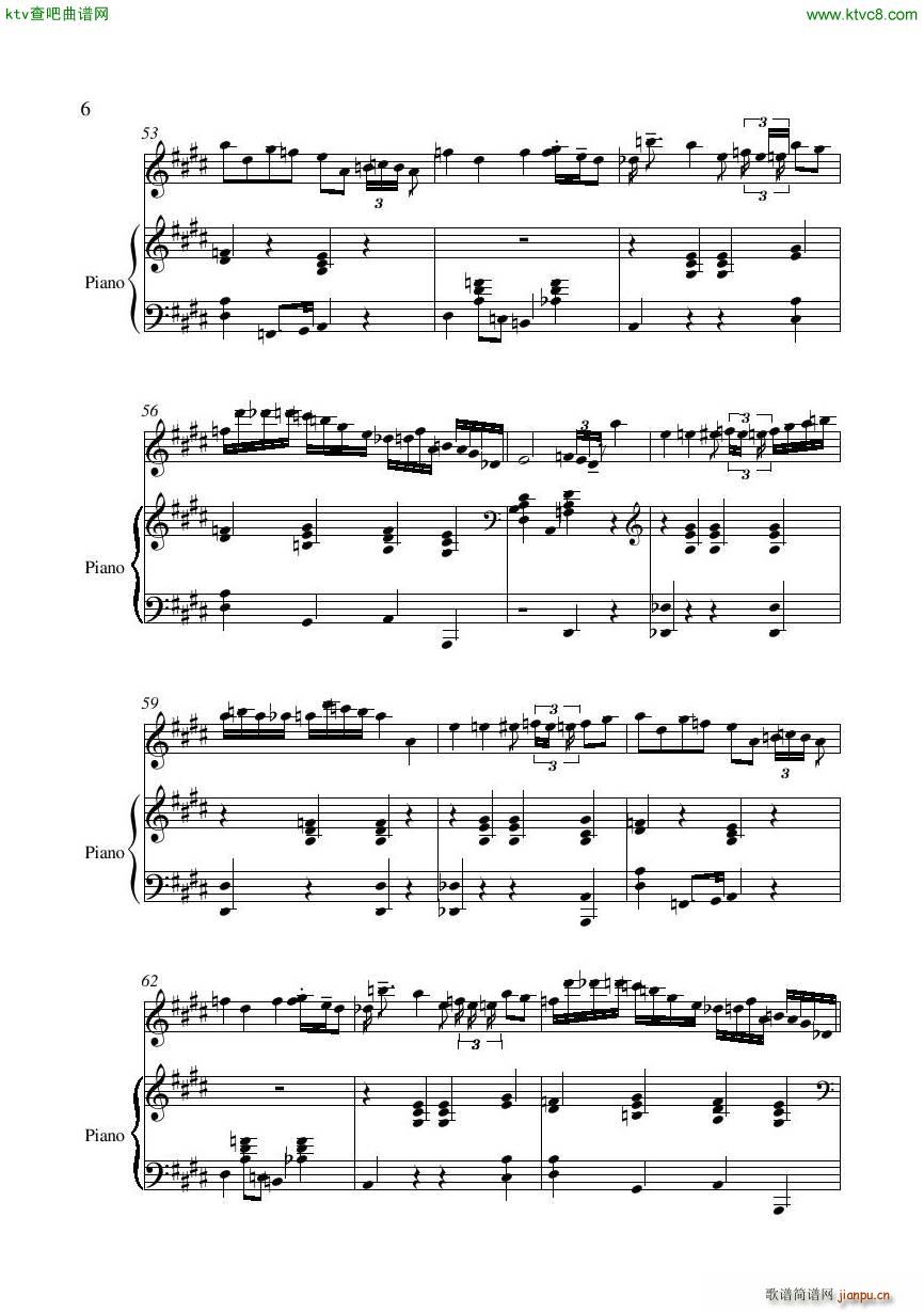 Chopin Variations Rossini flute piano(V)6