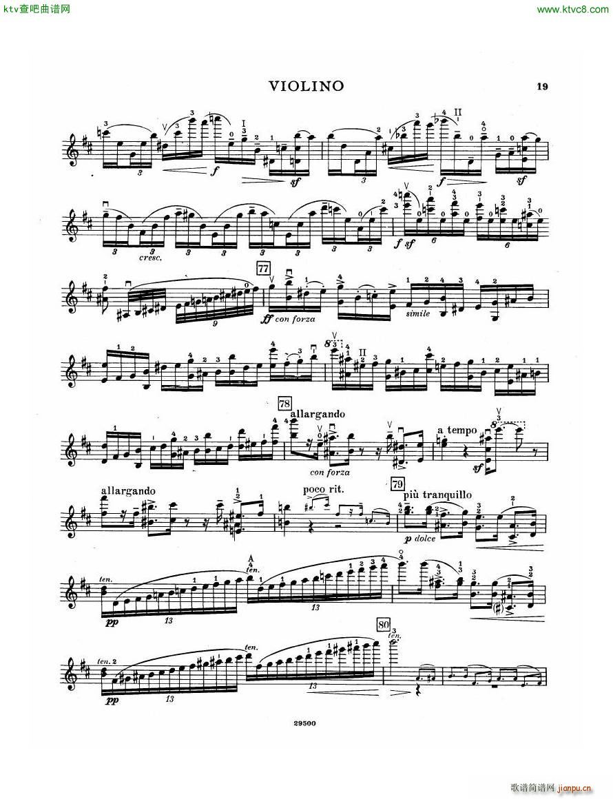 Elgar Violin Concerto Vn(V)19