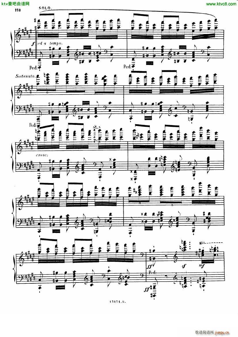 Alkan op 39 12 Etudes in Minor Keys no 10(V)27