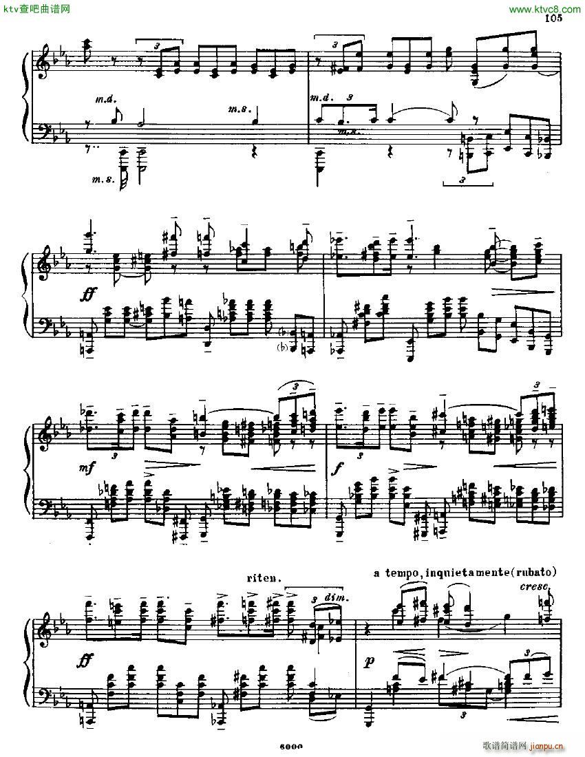 Anatoly Alexandrov Opus 19 Sonata no 4(V)34