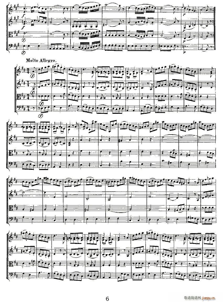 Quartet No 2 in D Major K 155 D{(dio)ڶҘ(V)6