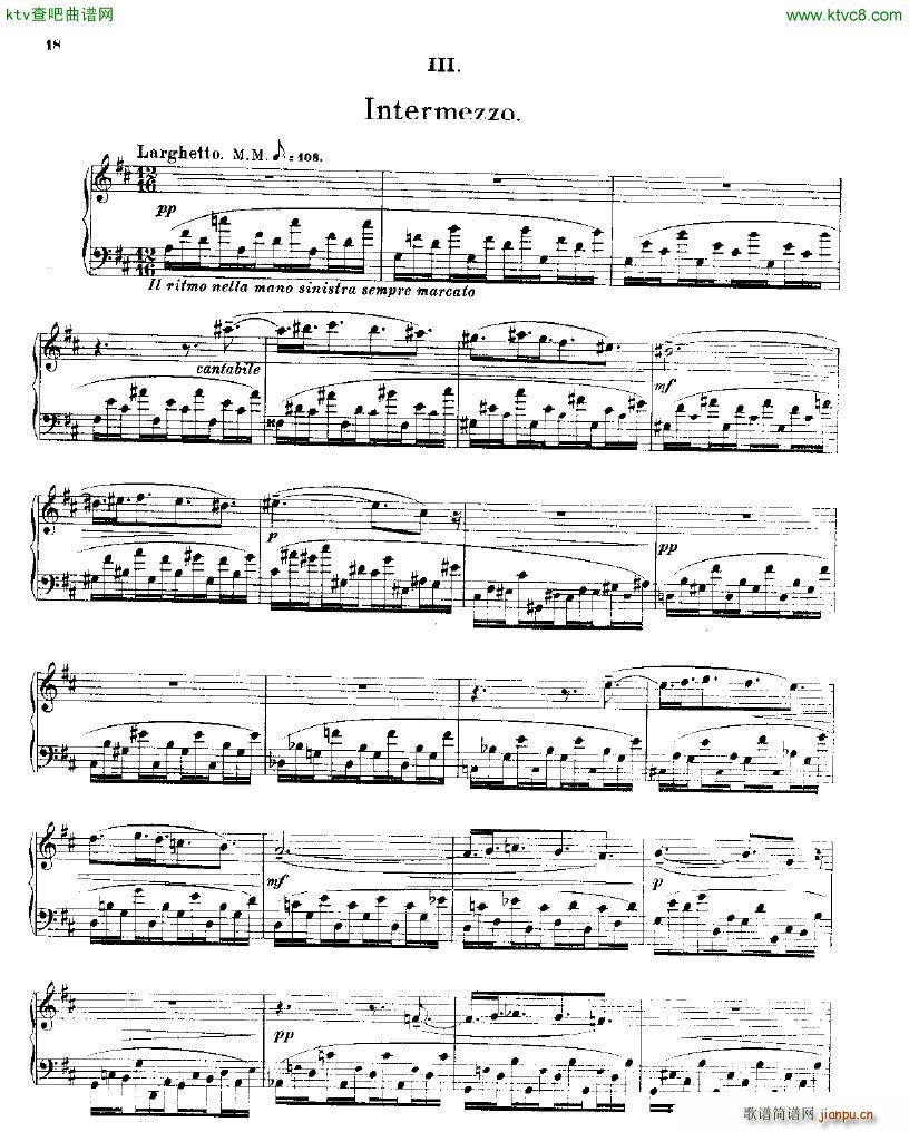 Balakirev Piano Sonata In B Flat Minor(V)17