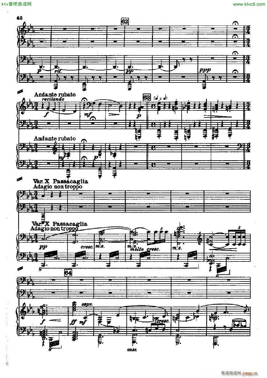 Dohnanyi Variations Nursery Rhyme Op25 (V)1