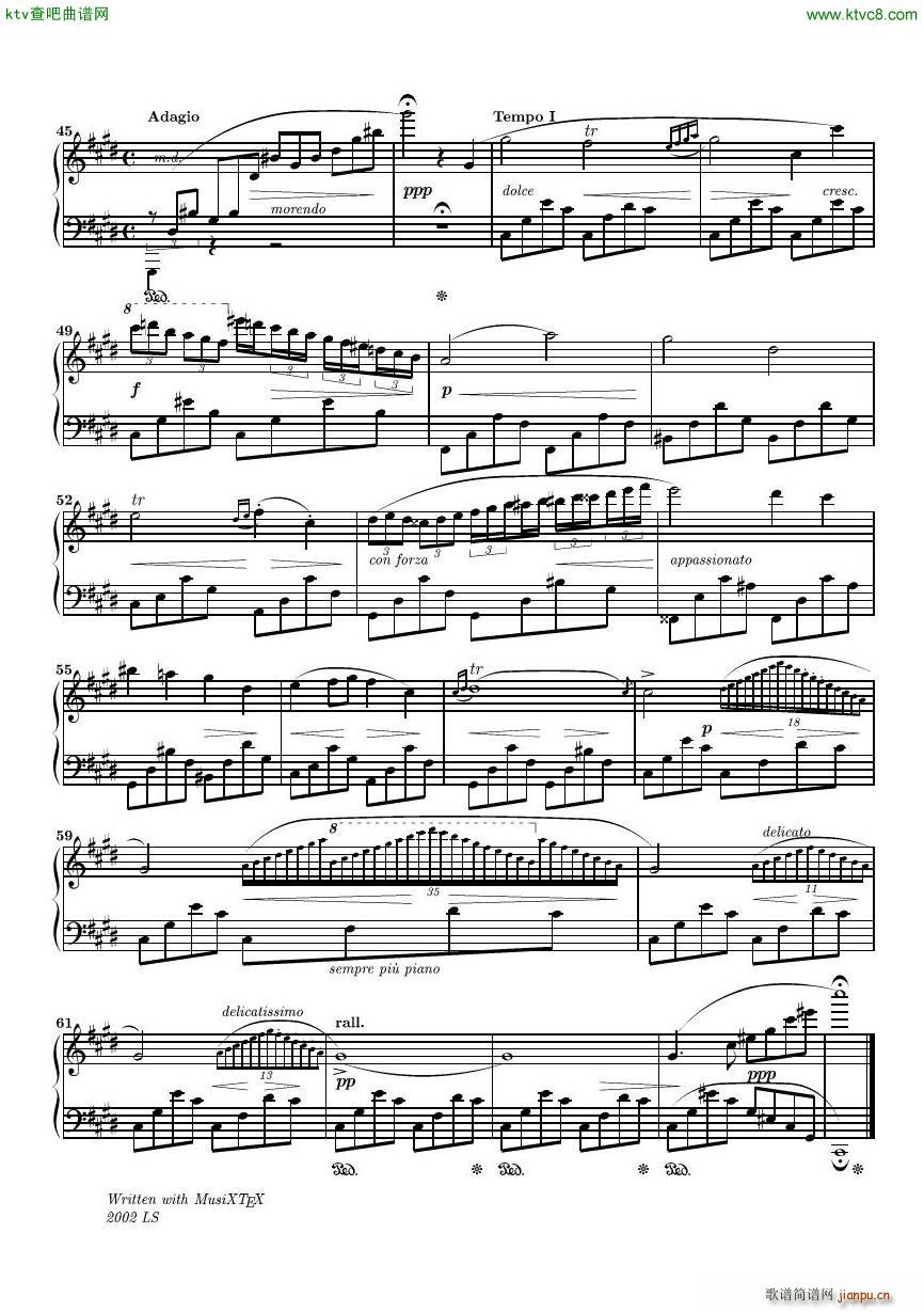 CHOPIN Nocturne in C sharp minor(V)3