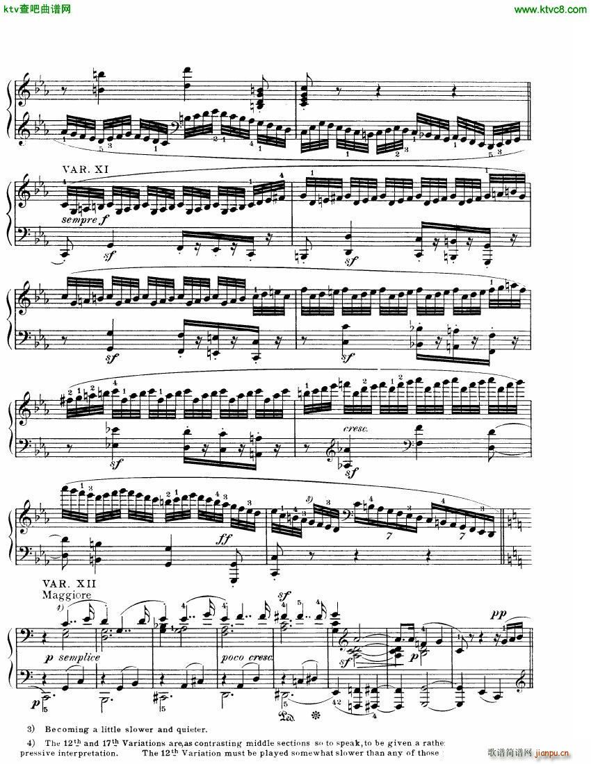 Beethoven WoO 80 32 Variations in C Minor(V)6